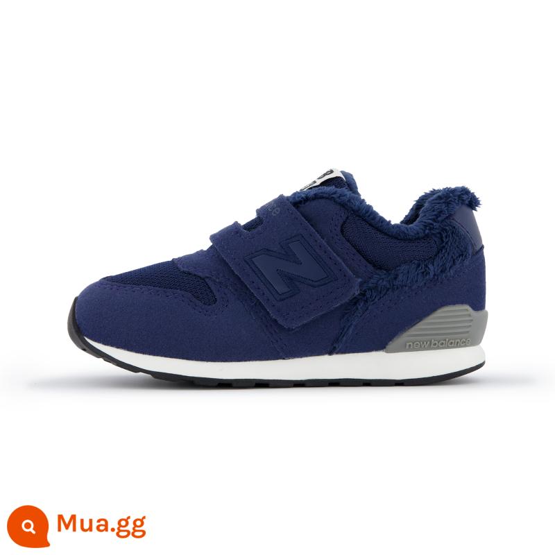 Giày trẻ em New Balance nb chính thức cho bé trai và bé gái từ 0~4 tuổi vào mùa thu đông giày nhung mới cho bé 996 - Màu xanh hải quân IZ996FA3