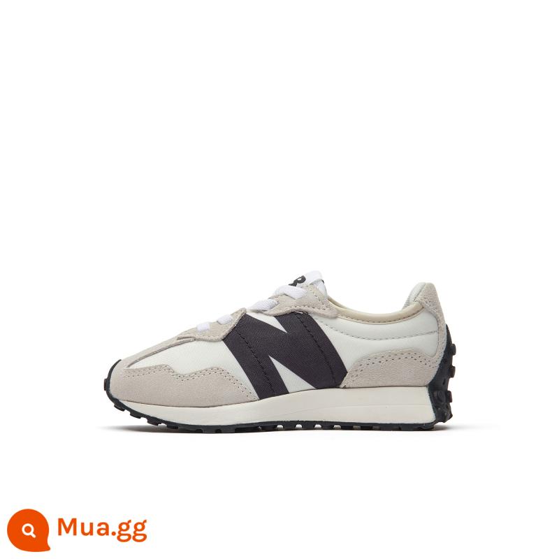 Giày New Balance nb chính thức dành cho trẻ em 4 ~ 7 tuổi bé trai và bé gái mùa thu đông giày thể thao nhẹ và giày thường 327 - Xám/Be PH327FE