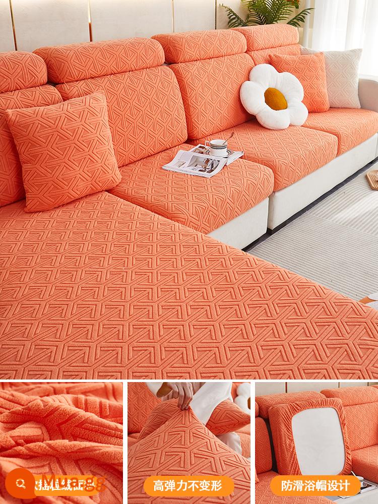 Bọc ghế sofa đàn hồi chống trầy xước cho mèo 2023 mới bao gồm ghế sofa tất cả bao gồm bốn mùa đệm chống trượt phổ quát - Yunman-Cam