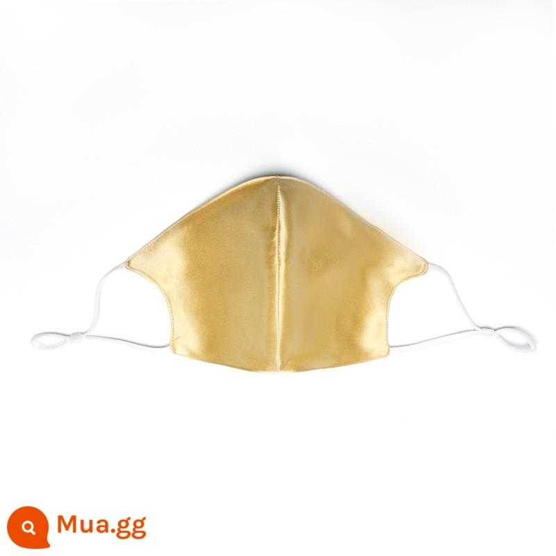 Cross -bordder Double -layer Mulberry Silk Mặt nạ 22 Mimi Bốn mùa Kem chống nắng Dustproof Real Silk Mask Chăm sóc da - Bông tai có thể điều chỉnh bảo vệ đôi bằng vàng