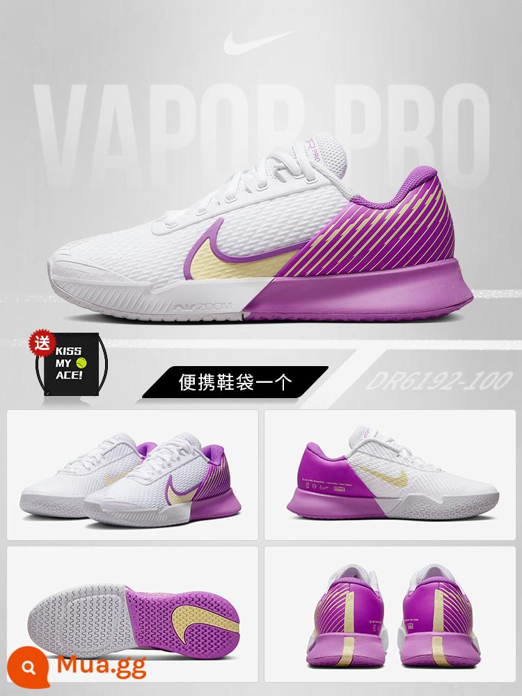 Giày quần vợt Nike/Nike Australian Open mới dành cho nam và nữ Giày quần vợt thi đấu chuyên nghiệp Vapor Pro CZ0220 - Nữ [bao gồm túi đựng giày] DR6192-100