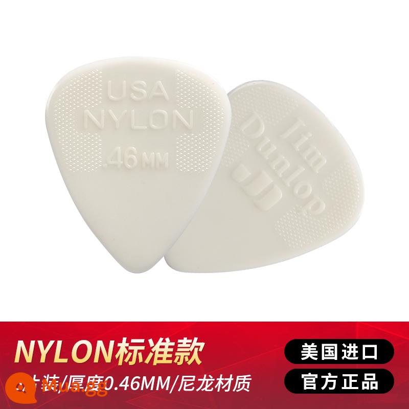 Gắp đàn Dunlop nhiều mảnh chính hãng Đàn guitar điện Dunlop gắp đàn lò xo chống trượt cao cấp nylon gắp ngón tay cái - 0,46mm * 6 miếng