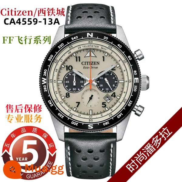 Đồng hồ nam dòng máy bay CitizenCITIZENFF Huang Jingyu CA4500-16X/32A/24H - CA4559-13A được giao hàng trong vài giây. Bảo hành chung 1 năm trên toàn quốc + bảo hành miễn phí 6 năm. Tặng dây đeo bằng da chính hãng.