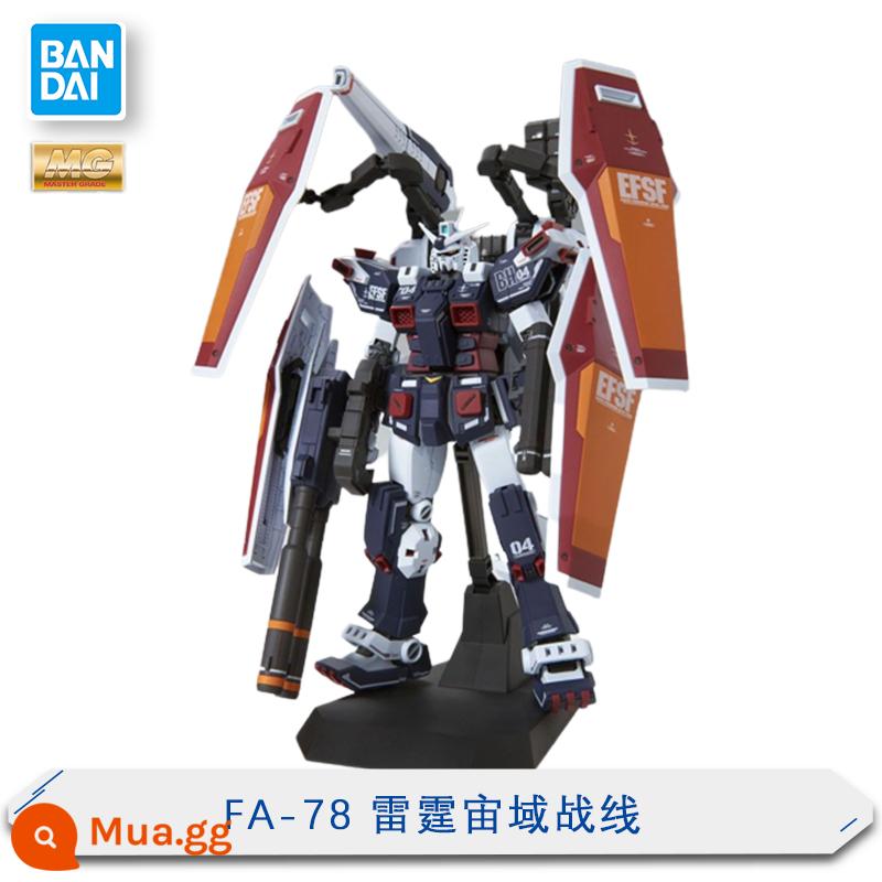 Spot Bandai MG 1 100 FA-78 Thunder Space Front full giáp cho đến phiên bản thẻ KA - Mặt trận không gian sấm sét FA-78