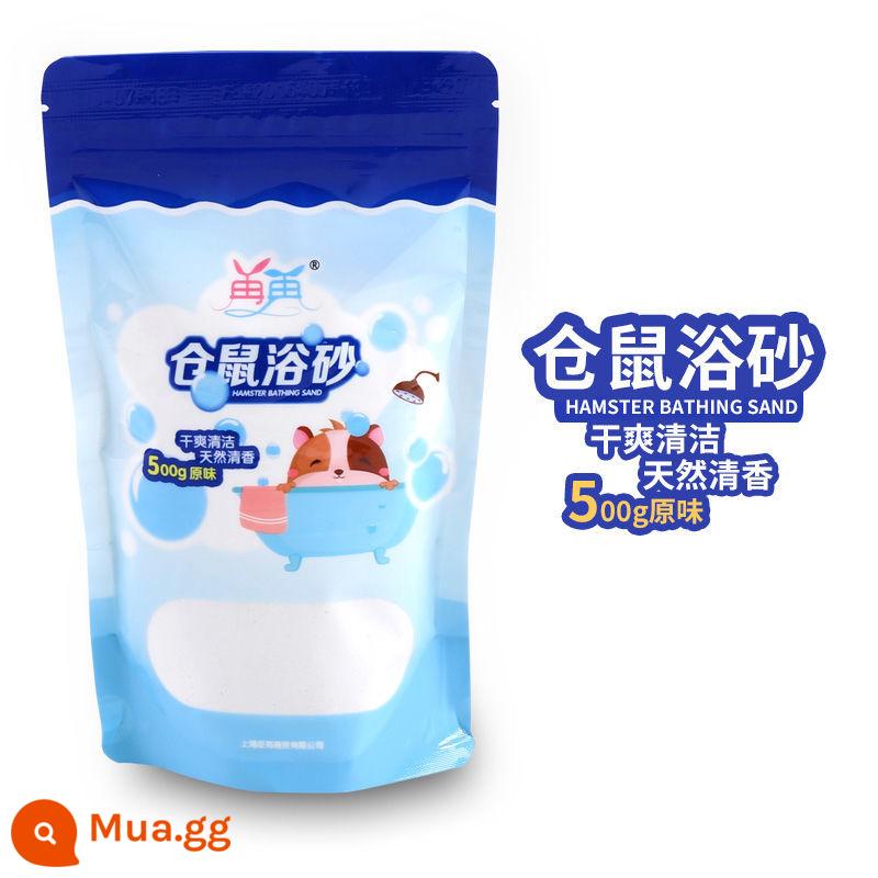 Hamster Cát Tắm Muối Tiếp Liệu Hoàn Chỉnh Tắm Khử Mùi Gấu Vàng Tắm Phòng Tắm Chinchilla Bộ Chuột Tắm Nước Tiểu Cát Đặc Biệt - Cát tắm Hamster Original 1kg