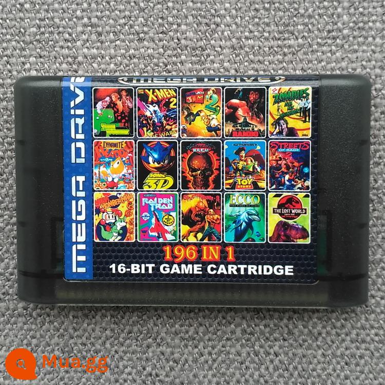 16-bit Sega MD thẻ kết hợp dung lượng siêu lớn 196 trong 1 nhóm hành động bộ xương Toy Story Jurassic 2 - Vỏ phiên bản Mỹ