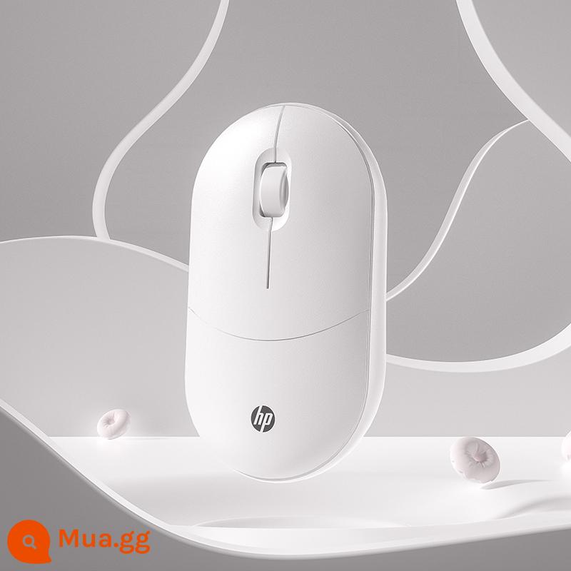 hp hp chuột không dây bluetooth tắt tiếng máy tính xách tay cô gái văn phòng dễ thương thích hợp cho máy tính bảng ipad mac - [Bluetooth không dây Chế độ kép Bóng xanh] Vanilla Pie