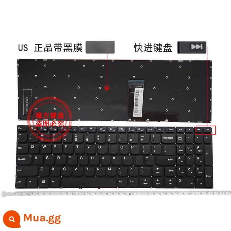 Bàn phím Lenovo 510s-15ise 510S-15ikb Yangtian V310-15ISK V310-15IKB E52-80 - (Mẫu chính hãng) (Nút tua nhanh) [Mới]