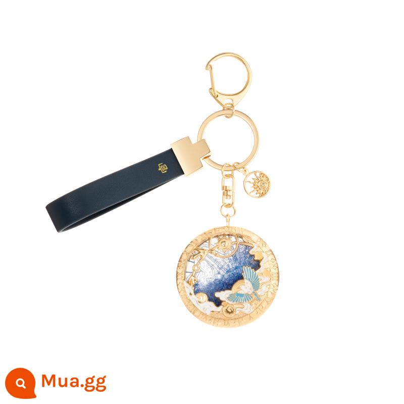 Tử Cấm Thành Taobao Wenchuang Quicksand Car Keychain Schoolbag Lovers Mặt dây chuyền Món quà sinh nhật Quà lưu niệm đi kèm - Người mẫu Asahi