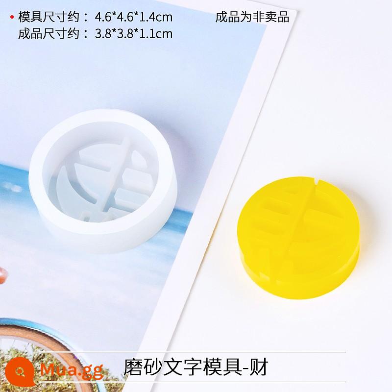 Miễn phí vận chuyển khuôn silicone bộ sưu tập pha lê keo AB keo handmade tự làm gói nguyên liệu nhựa epoxy keo mài mòn móng vuốt mèo - Giấy nến văn bản mờ-Cai