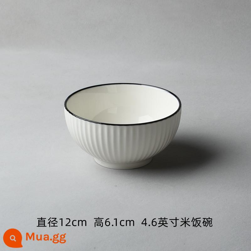 Nghệ sĩ 8 inch cá tính Bộ đồ ăn Nhật Bản đĩa phương Tây sáng tạo đĩa sứ hộ gia đình đĩa tròn bít tết đĩa đĩa ăn tối - 18