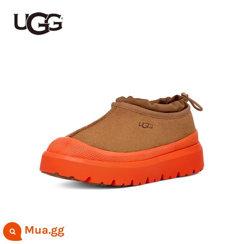 UGG2023 Giày mũi tròn Tasman thời trang mùa đông mới giản dị và thoải mái dành cho nam và nữ 1144096 - CTON | Màu hạt dẻ/Cam