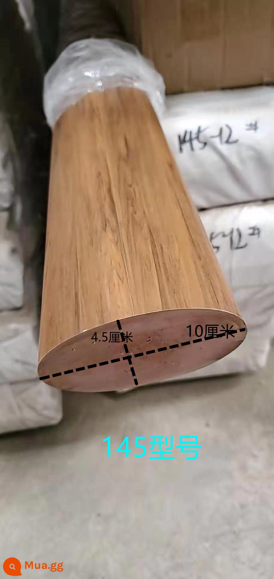 Moson PVC tay tay bắt chước gỗ hạt polymer Epoxy Epoxy Renin cầu thang chống lại các nhà sản xuất tay vịn - Mẫu 145 (1 mét)