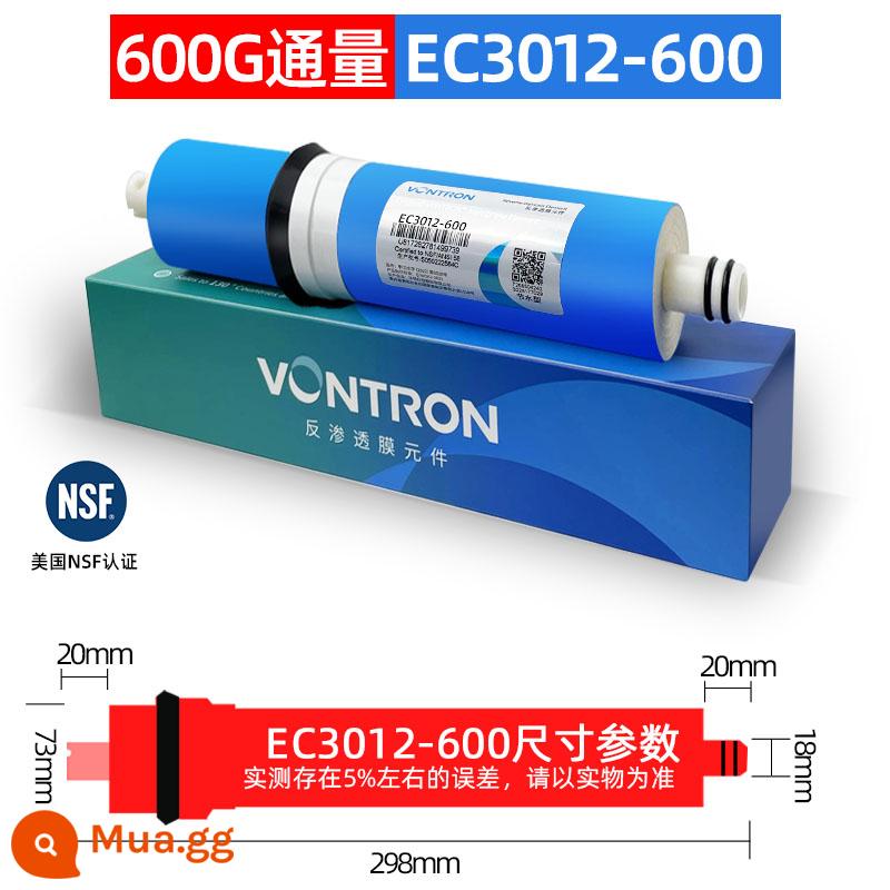 Huitong Màng RO 50G75G400G Hộ Gia Đình Thẩm Thấu Ngược Lọc Nước Đa Năng Thời Đại Wharton Chính Hãng Máy Lọc Nước Lõi Lọc - Tiết kiệm nước 3012-600G (hỗ trợ kiểm tra trang web chính thức)