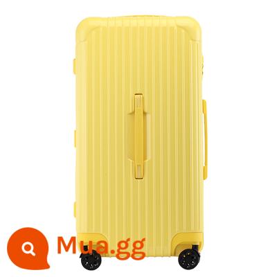 Hành lý dày Công suất lớn 32 -inch Box Box Zipper, Net Red Red Ins nam Suitcase 40 - Khuyến nghị phong cách nóng bỏng màu vàng chanh 2023