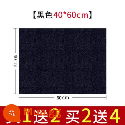 Nỉ nỉ dày thư pháp và cọ vẽ thực hành thư pháp len nỉ đặc biệt viết cọ viết pad nỉ sách vải tranh vải nỉ thư pháp đồ dùng trải bàn học tứ quý tranh trung quốc nỉ pad tranh vải nỉ - Đen dày 5mm [40*60cm]