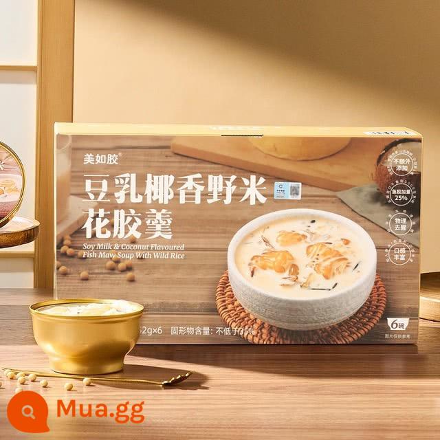 Chuyên gia dinh dưỡng Sam's Club tặng quà dịp lễ kẹo cao su đẹp, sữa đậu nành, cơm rừng hương dừa súp kẹo cao su cá 252g*6 - Súp bóng cá sữa đậu nành