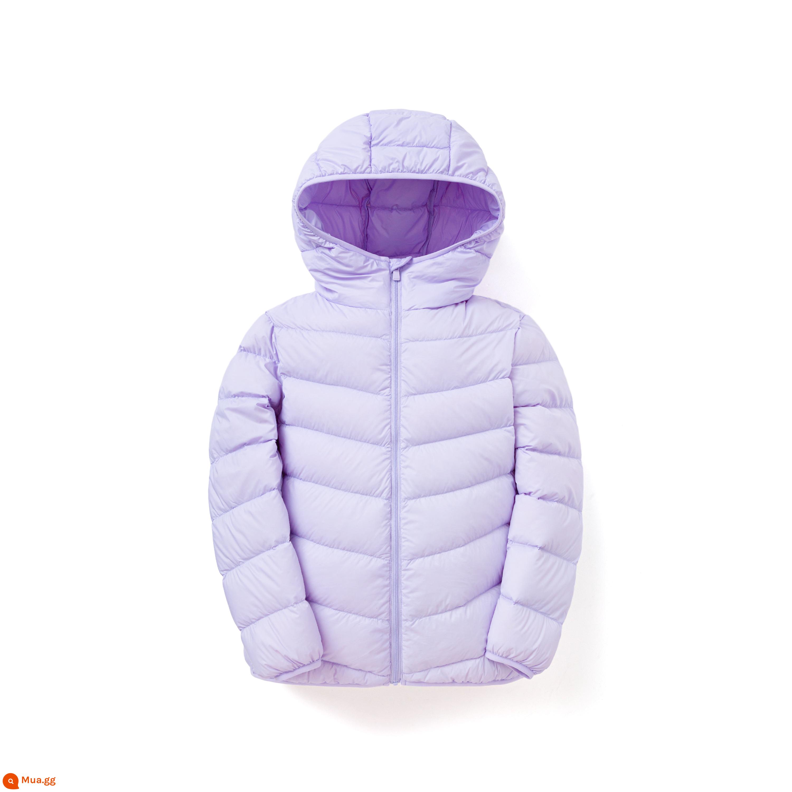 Áo khoác nhỏ của Balabala Children Down New Anumn and Winter Boys and Girl Jackets - Tông tím 00477