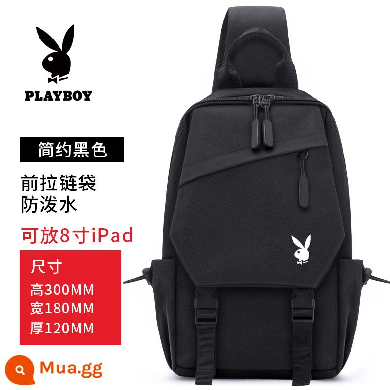 Playboy Nam Ba Lô Một Túi Đeo Vai Nhỏ Vải Ins Triều Thương Hiệu Vai Xéo Dung Tích Lớn Túi Đeo Chéo Ngực - 9016B[Gửi ô]