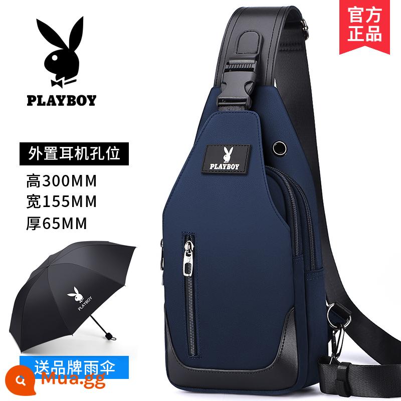 Túi đeo vai Playboy dành cho nam, ba lô đeo chéo một vai thương hiệu Ins Tide, túi đeo ngực mùa hè sức chứa lớn, nhỏ, nhẹ thông thường - Ô miễn phí 9007L