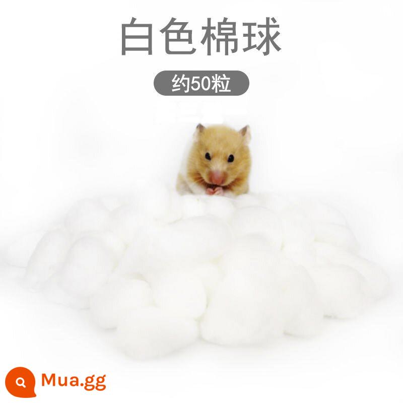 Hamster bông ấm tổ gấu vàng mùa đông tổ nhỏ mật ong túi lượn hoa cành chuột trốn nhà mùa đông đồ dùng mùa đông - quả bóng bông