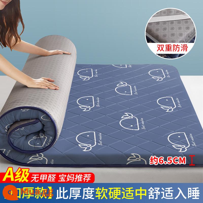 Cho thuê nệm đặc biệt đệm gấp hộ gia đình chiếu tatami nệm ký túc xá sinh viên mùa hè đơn sàn - Cá voi [mẫu kháng khuẩn dày nâng cấp] 6,5cm