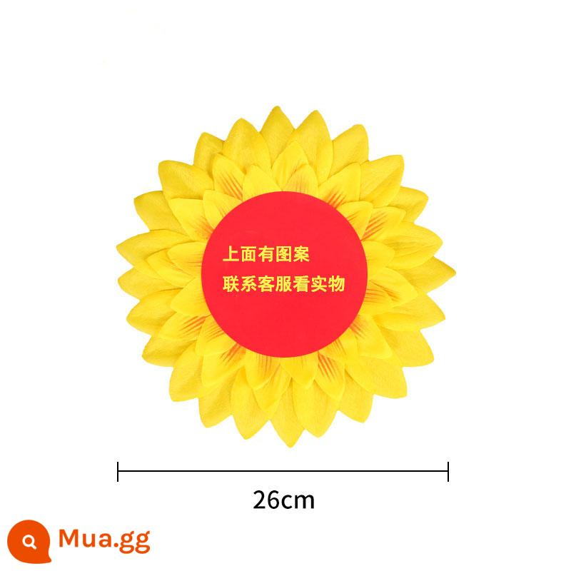 Bàn tay hoa hướng dương màu đỏ với hiệu suất khiêu vũ ngày quốc gia - Tiêu chuẩn 26 cm D [Thêm vào mục yêu thích và nhận ưu tiên giao hàng]