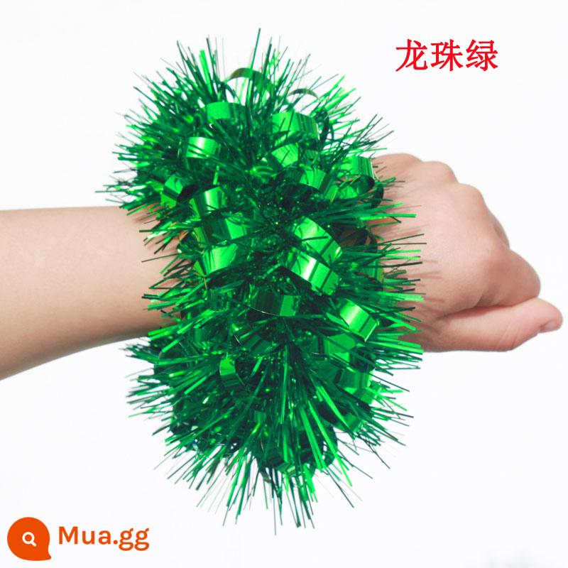 Mẫu giáo khiêu vũ hoa cổ tay 61 Ngày thiếu nhi thể hiện tay sequin hoa thể thao cuộc họp đạo cụ chuông vòng tay - Rồng Ngọc Xanh