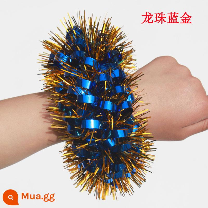 Mẫu giáo khiêu vũ hoa cổ tay 61 Ngày thiếu nhi thể hiện tay sequin hoa thể thao cuộc họp đạo cụ chuông vòng tay - ngôi sao ngọc rồng xanh