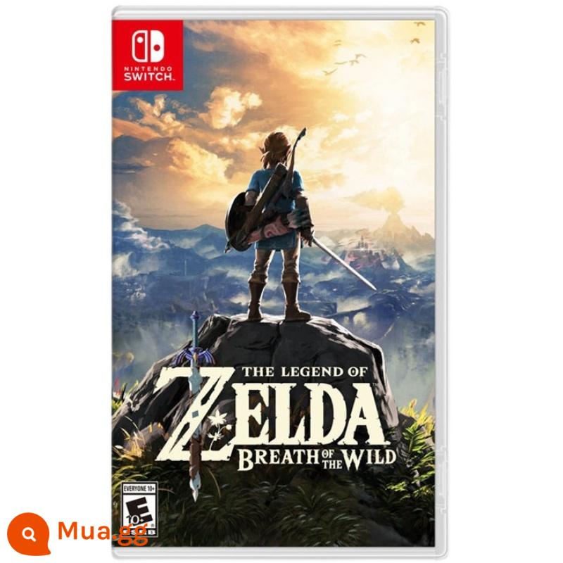 Hộp mực trò chơi cũ chính hãng của Nintendo Switch NS Zelda Arceus Vermillion Odyssey được tái chế riêng - Truyền thuyết về Zelda Hơi thở nơi hoang dã