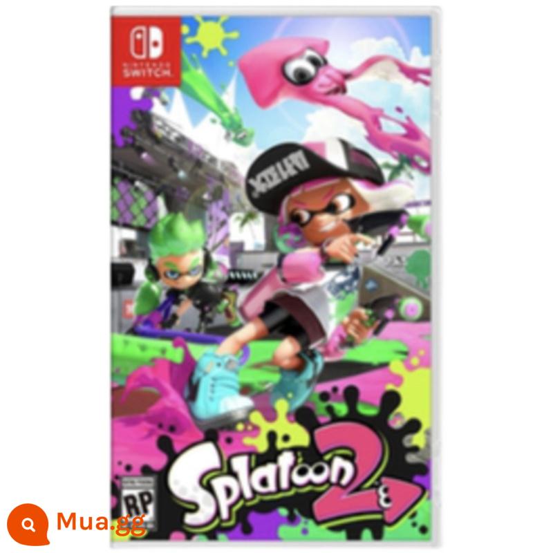 Hộp mực trò chơi cũ chính hãng của Nintendo Switch NS Zelda Arceus Vermillion Odyssey được tái chế riêng - Splatoon vàng 2