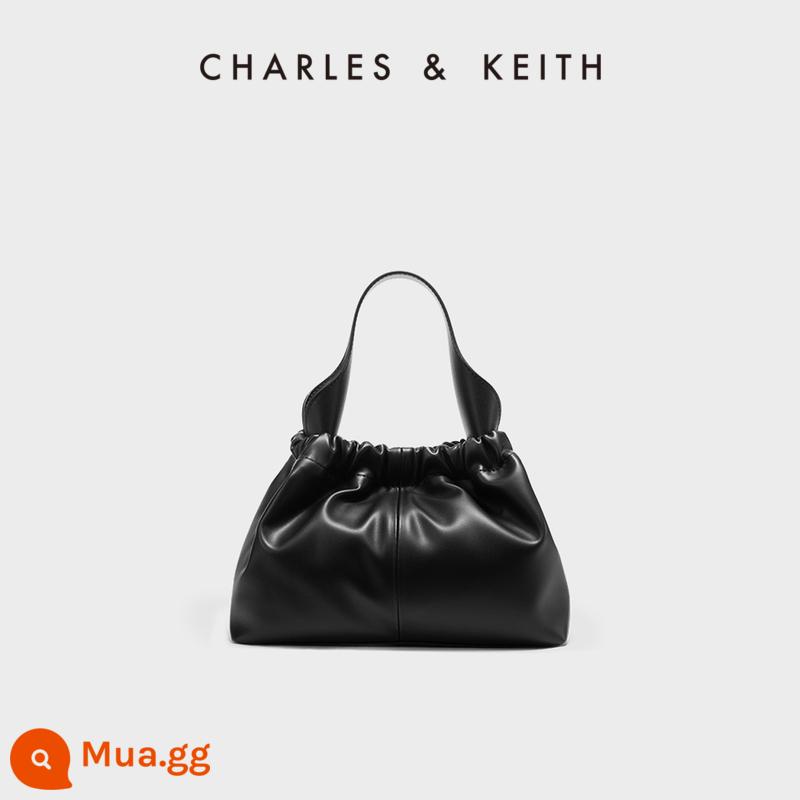 Túi CHARLES&KEITH Mềm Mại Cá Tính CK2-10151077 Túi Nữ Chocolate Messenger Cloud Túi - CK2-10151250-2Đen đen