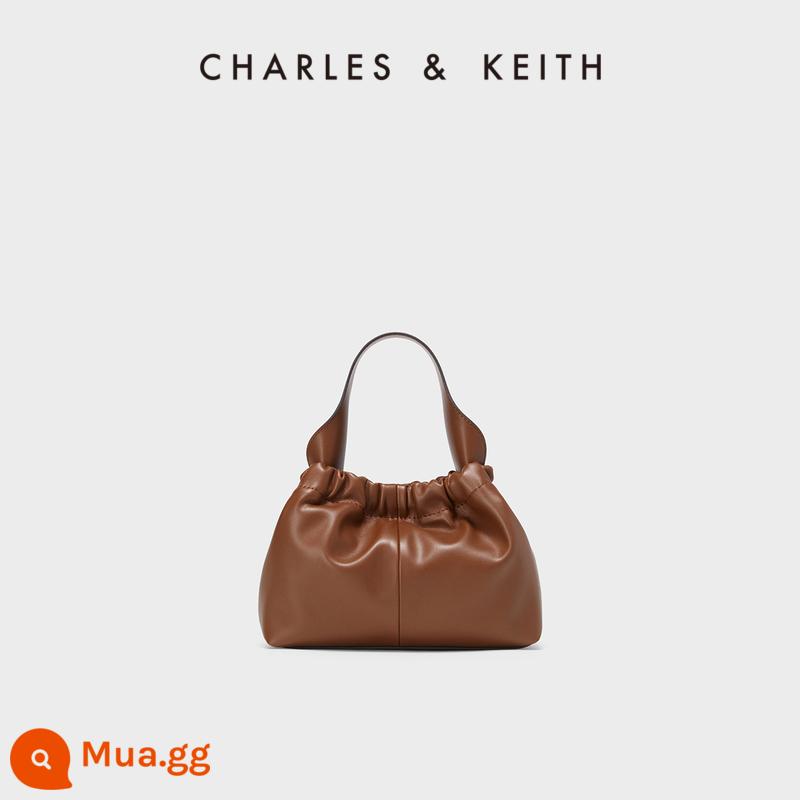 Túi CHARLES&KEITH Mềm Mại Cá Tính CK2-10151077 Túi Nữ Chocolate Messenger Cloud Túi - CK2-10151136-1 Sôcôla