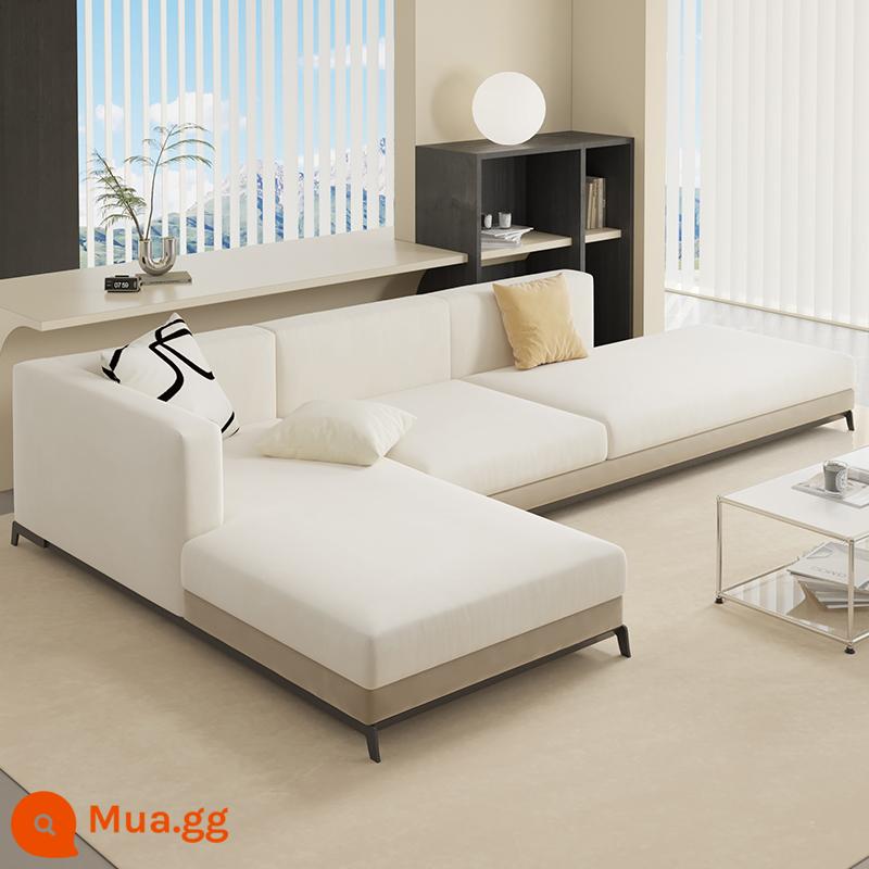 [Princess Produced] Vỏ bọc ghế sofa màu xám đen và trắng Vỏ bọc ghế sofa phổ thông Vỏ đệm phổ thông Vỏ bọc ghế sofa nửa gói - bạch Tuyết