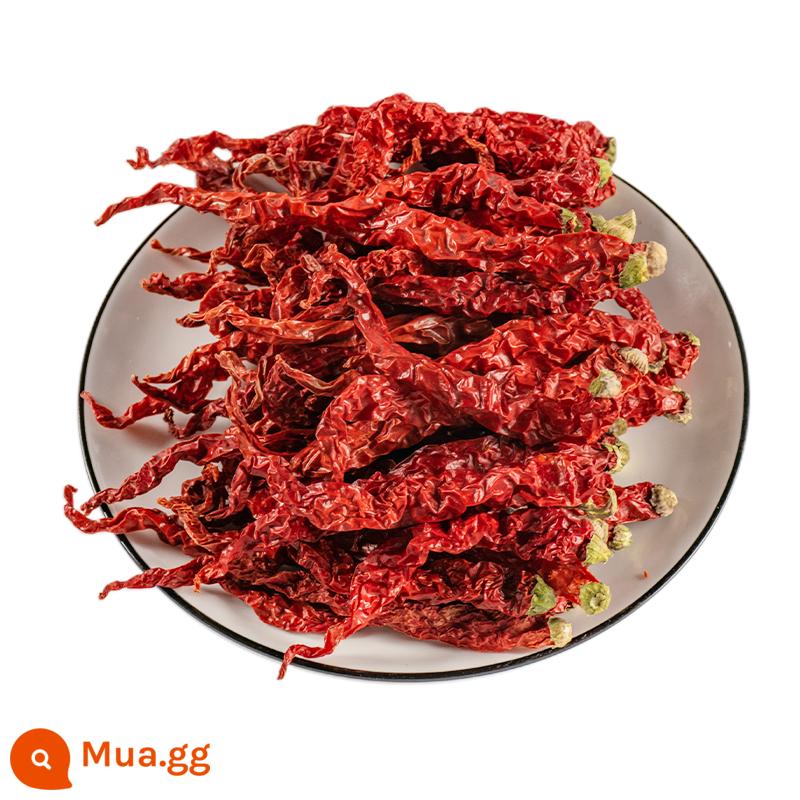 Tiêu khô Mumashan Erjingtiao 500g Tiêu đỏ cay Tứ Xuyên khô hơi cay hai cân ớt khô - Hạt tiêu nhăn và vitex 500g