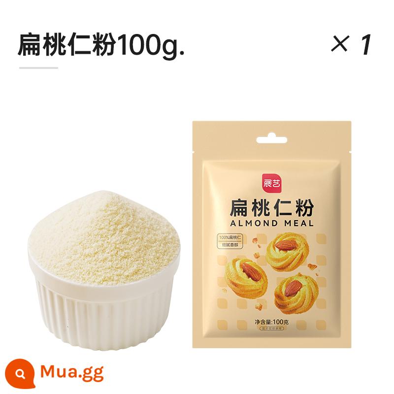 Triển lãm nhà bếp Shangqiao Art Almond Slice Cake Bánh gạo nếp Bông tuyết Crisp Nut Biscuit Baking Nguyên liệu đặc biệt Hạnh nhân - Bột hạnh nhân 100g