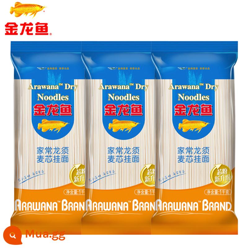 Arowana Homemade Series Longxu Bún 1000G Mì Trứng Ăn Sáng Tiện Lợi Mì Ngâm Mì Lạnh - [Gói kết hợp] Mì Longxu Series tự làm 1000g*3