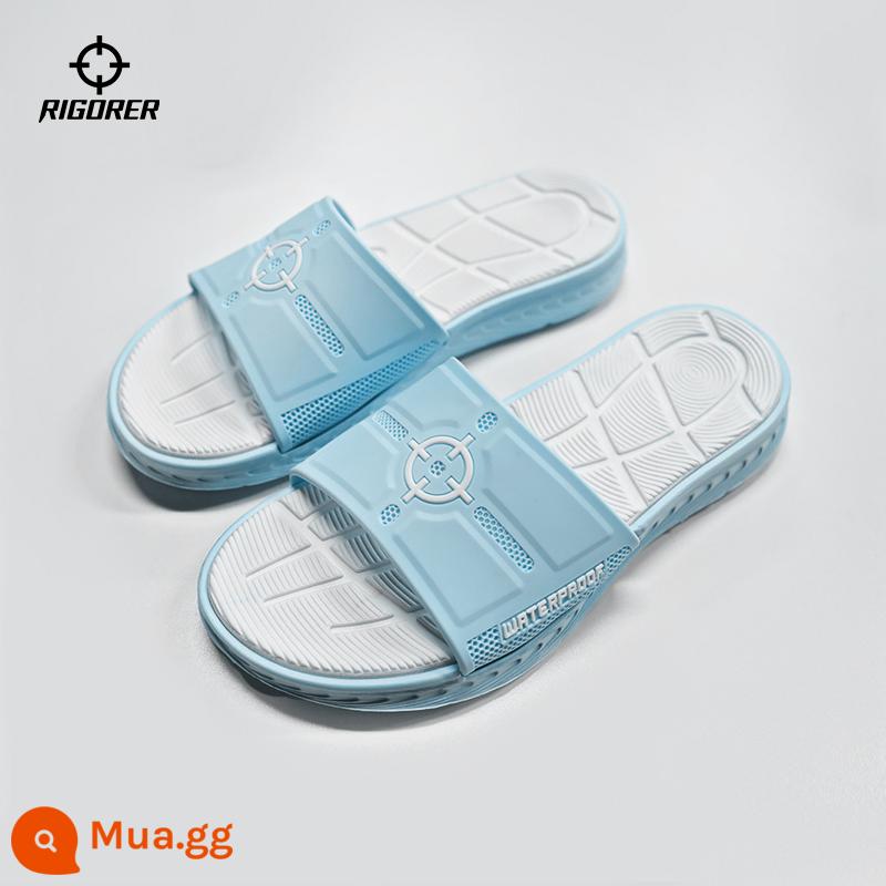 Dép thể thao dai dẳng nam mùa hè mặc bóng rổ Bãi biển Bãi biển ngoài trời Tide Tide Anti -slip Men Sandals mới - Z120160502 (EVA/CPE) Màu xanh trăng trắng