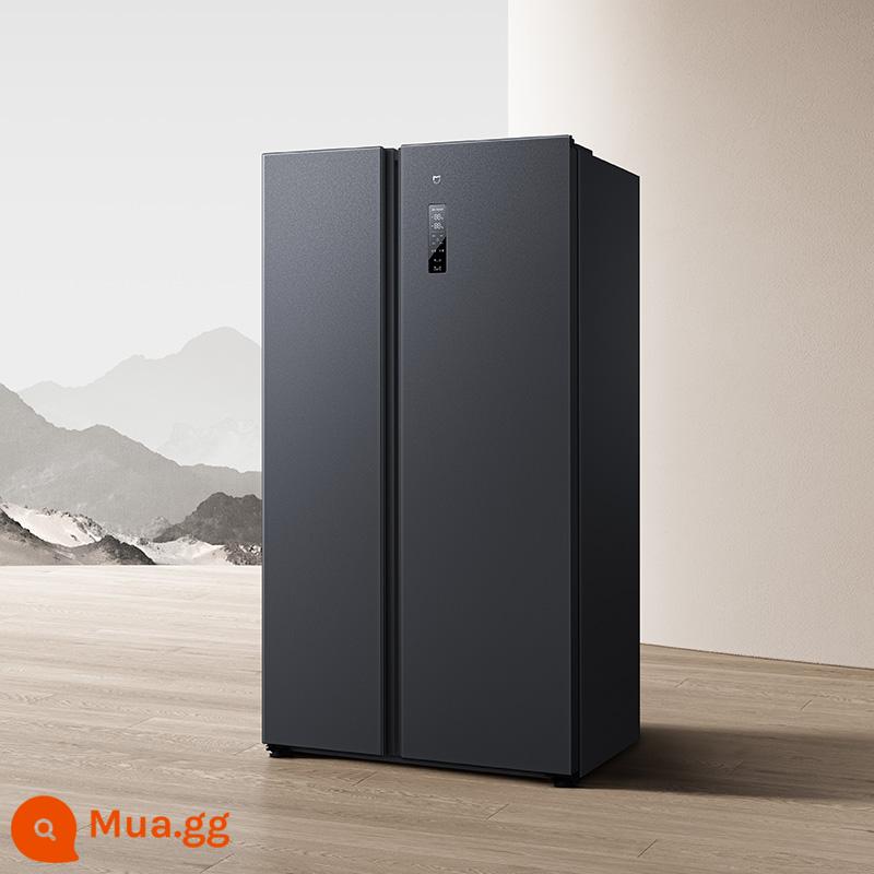 Xiaomi Mi 610L Công tắc kép để mở cửa gió, lạnh, sương giá, tủ lạnh đầu tiên được nhúng thông minh - đá lông đen