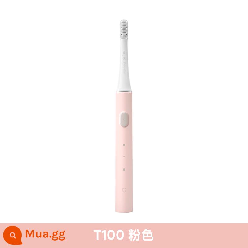 Xiaomi Mijia Sonic Bàn Chải Đánh Răng Điện T100 Hộ Gia Đình Có Thể Sạc Lại Vệ Sinh Tiệc Sinh Viên Chính Thức Hàng Đầu Dành Cho Các Cặp Đôi Nam Và Nữ - T100-Hồng