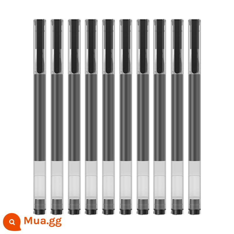 Xiaomi khổng lồ có thể viết bút gel văn phòng phẩm 10 gói bút ký văn phòng 0,5mm thi học sinh đặc biệt có nạp đạn Bút chữ ký Mijia bút nước đen vật tư văn phòng phẩm báo chí bút gel - Bộ 3 hộp chữ khổng lồ đen