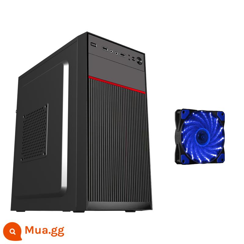 matx lắp ráp máy tính để bàn máy tính mini mini atx máy chủ nhỏ khung cung cấp điện thiết lập tự làm văn phòng kinh doanh máy chủ vỏ - Cơ hội 003+1 Quạt 15 màu xanh nhạt