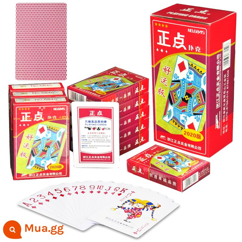 Bộ bài poker đúng giờ FCL 100 đôi 8845 nhà máy bán hàng trực tiếp chính hãng dày phòng cờ vua và bài với giá sỉ rẻ - Đúng giờ số 6845