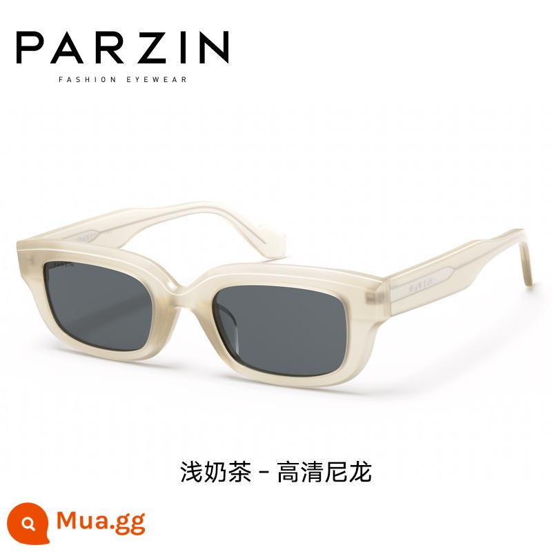 Kính râm dòng Parsons PAZA nữ ngôi sao Song Zuer cùng phong cách xu hướng retro gọng nhỏ phong cách đường phố kính râm nam hợp thời trang - Trà sữa nhẹ