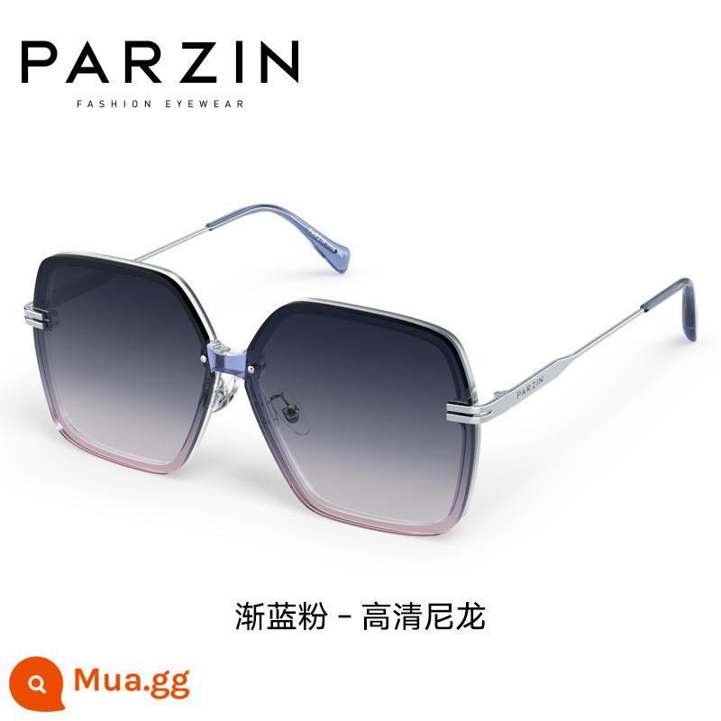 Parsons Kính Mát Nữ Cá Tính Retro Đa Giác Khung Lớn Chống Tia UV Tấm Che Nắng Kính Mát Triều 92135 - Màu xanh hồng nhạt dần