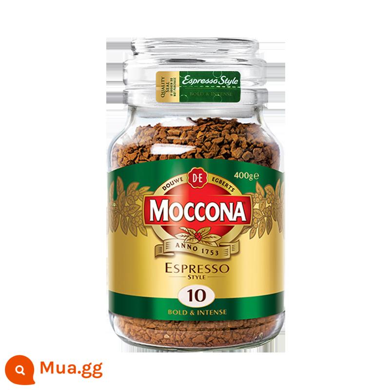 Mocona Mo Kona Coffee 400 gram 5/8/10 nhanh chóng hòa tan dây sắt Skil Frozen Dry Pure Black Coffee Powder Style American Style - Dark Roast-Số 10 Kiểu Ý 400g