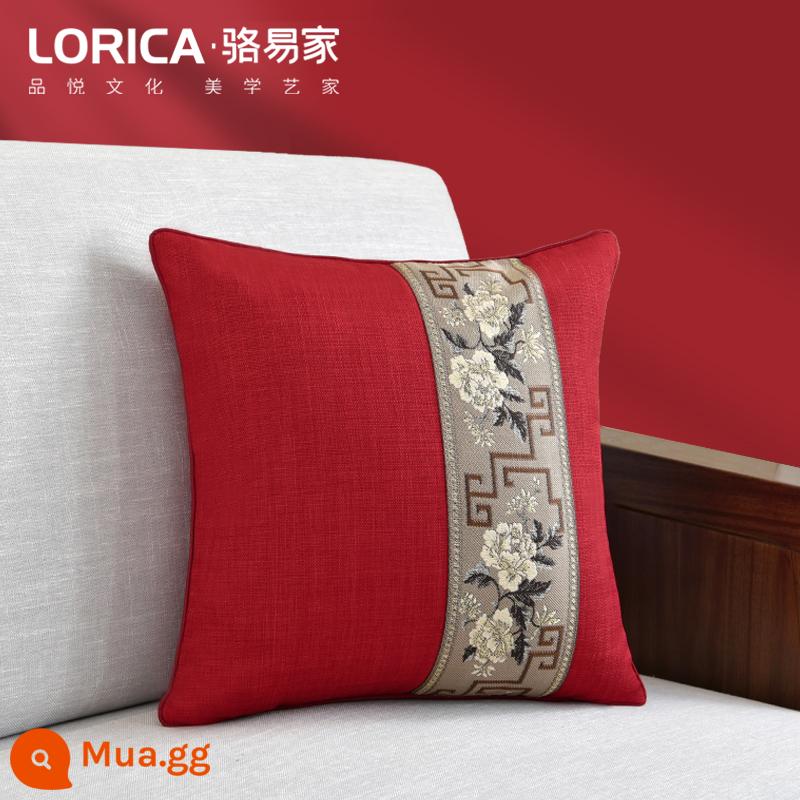 Luo Yijia 2023 Năm Thỏ Gối Sofa Phòng Khách Năm Mới Tết Nguyên Đán Gối Linh Vật Đỏ Trung Quốc Cưới Đệm - Vẻ đẹp và tuổi trẻ dân tộc