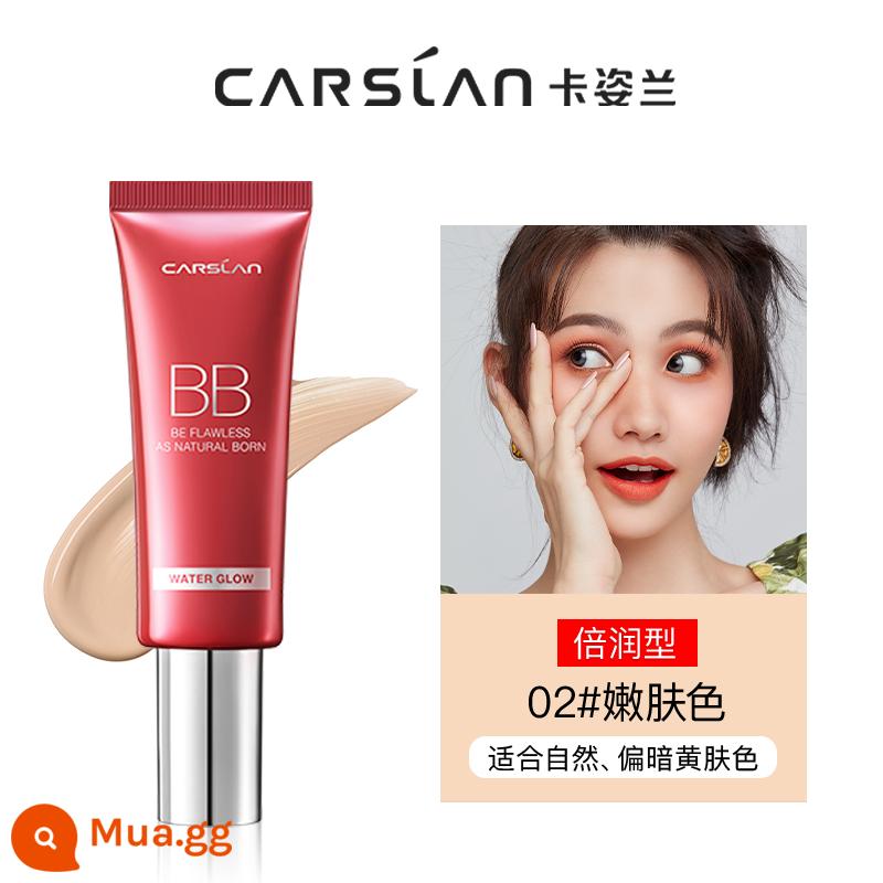 Kem che khuyết điểm Kazilan bb cream dưỡng ẩm kiểm soát dầu lâu dài mà không cần trang điểm đệm khí cc cô lập nền dạng lỏng thương hiệu chính hãng - 02 Tông da dịu dàng (phiên bản dưỡng ẩm gấp đôi)