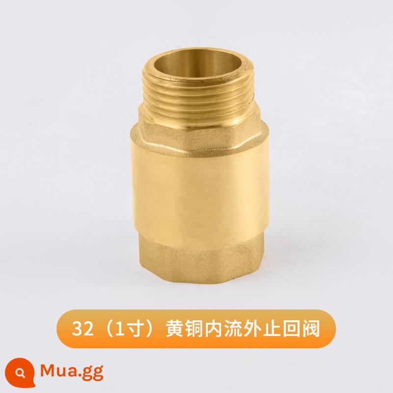 Van kiểm tra ngang bằng đồng Tianyi Taurus PPR kết nối trực tiếp kép 4 điểm 6 điểm Van một chiều van kiểm tra 1 inch - Van một chiều bên trong và bên ngoài DN25 (1 inch) 220g