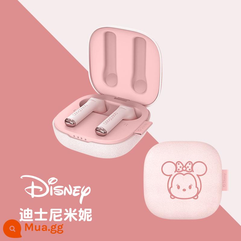 Tai nghe Bluetooth không dây Disney Disney Real - Mô hình Disney hạt da [Minnie]